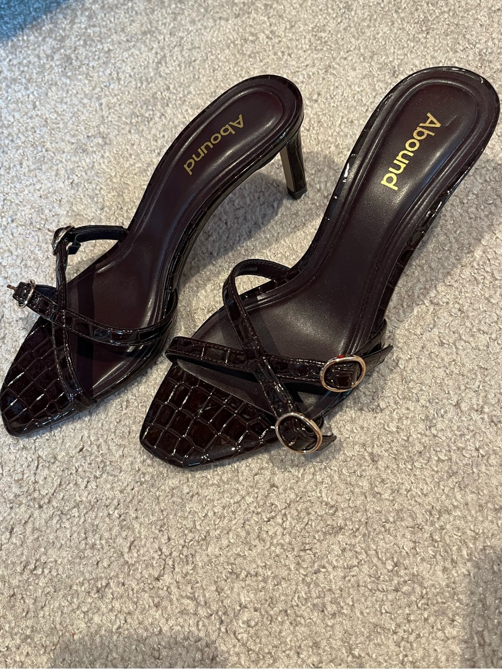 Abound Croc-Effect Heels